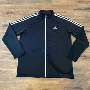 Adidas classic track jacket.